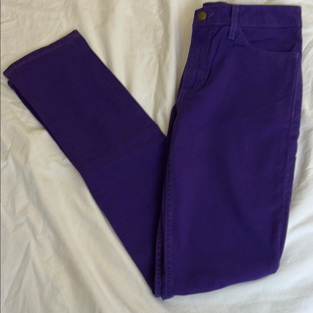 American Apparel Women's Purple Skinny Jeans